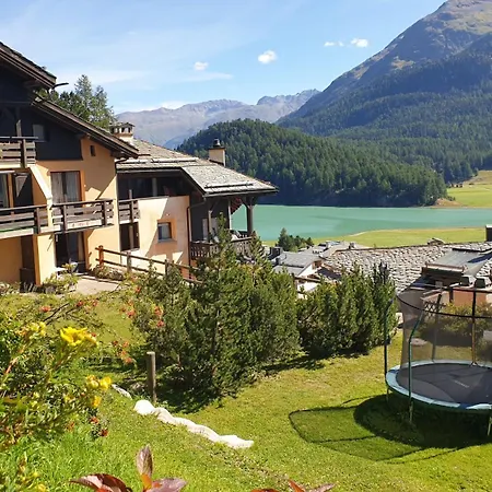 Chesa Bellaval, Haus Leivra 2 1 2-zimmerwohnung * Silvaplana