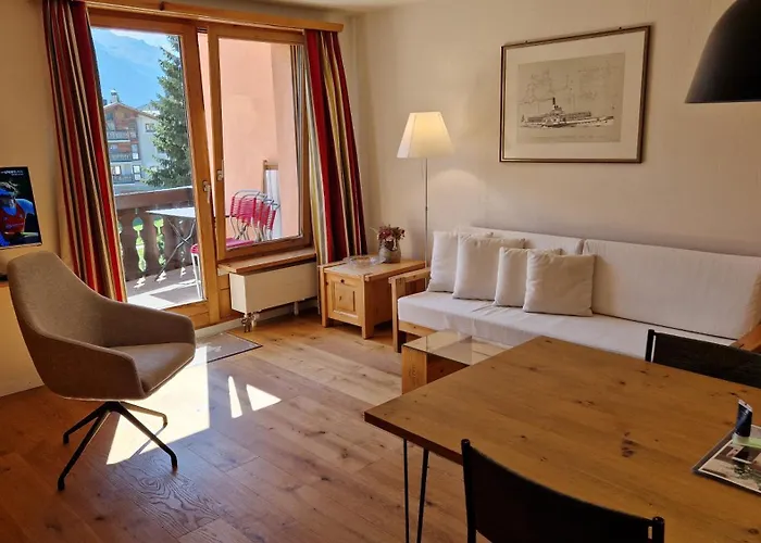 Chesa Bellaval, Haus Leivra 2 1 2-zimmerwohnung 公寓 *